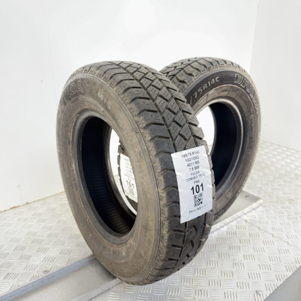 Pneumatici Usati 185 75 R14C 102 100Q Fulda Conveo Trac 99% Invernali | Gomme Usate | PrimaGomme.it Pneumatici Usati 185 75 R14C 102 100Q Fulda Conveo Trac 99% Invernali - immagine 4