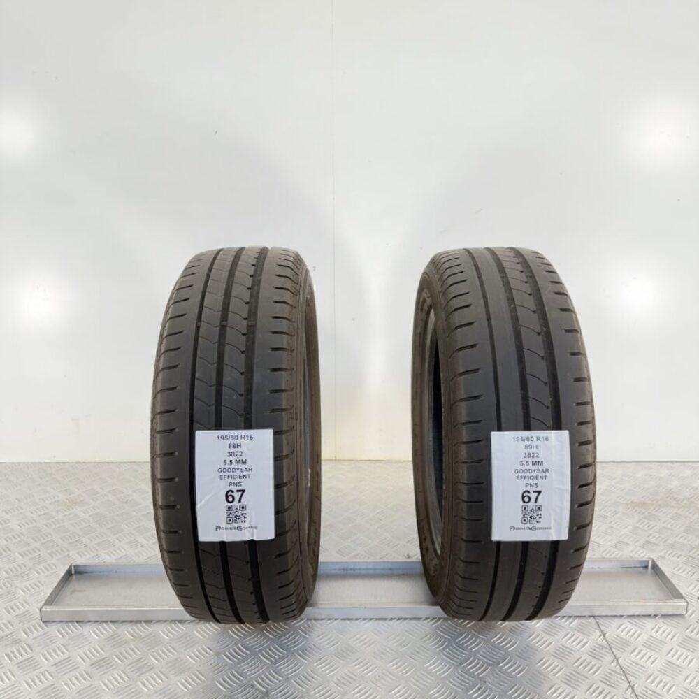 Gomme Usate 195 60 R16 89H Goodyear Efficient 5.5mm Estive | Gomme Usate | PrimaGomme.it Gomme Usate 195 60 R16 89H Goodyear Efficient 5.5mm Estive