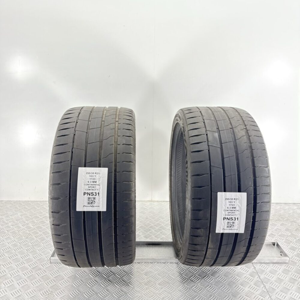 Gomme Usate 295 35 R21 103Y Continental Sport Contact 7 6.3mm Estive | Gomme Usate | PrimaGomme.it Gomme Usate 295 35 R21 103Y Continental Sport Contact 7 6.3mm Estive