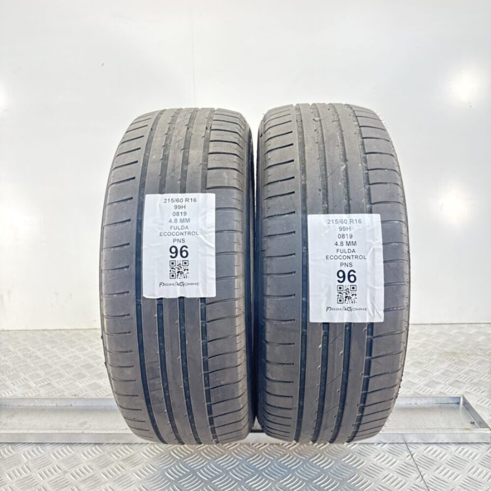 Pneumatici Usati 215 60 R16 99H Fulda Ecocontrol Estive | Gomme Usate | PrimaGomme.it Pneumatici Usati 215 60 R16 99H Fulda Ecocontrol Estive