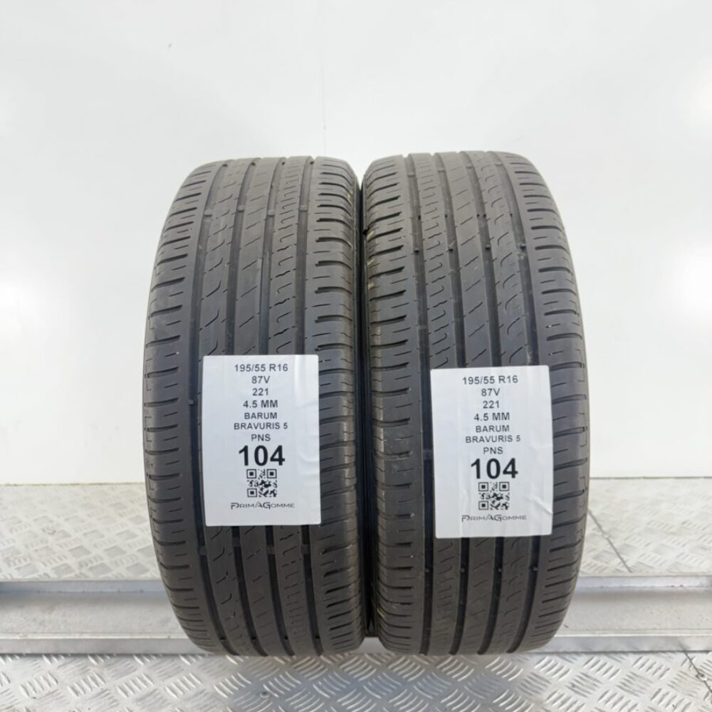 Pneumatici Usati 195 55 R16 87V Barum Bravuris Estive | Gomme Usate | PrimaGomme.it Pneumatici Usati 195 55 R16 87V Barum Bravuris Estive