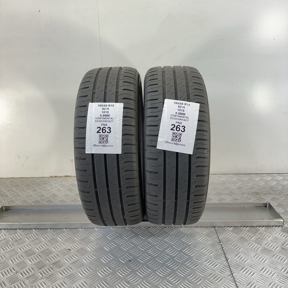 Pneumatici Usati 185 55 R15 82H Continental Ecocontact 82% Estive | Gomme Usate | PrimaGomme.it Pneumatici Usati 185 55 R15 82H Continental Ecocontact 82% Estive
