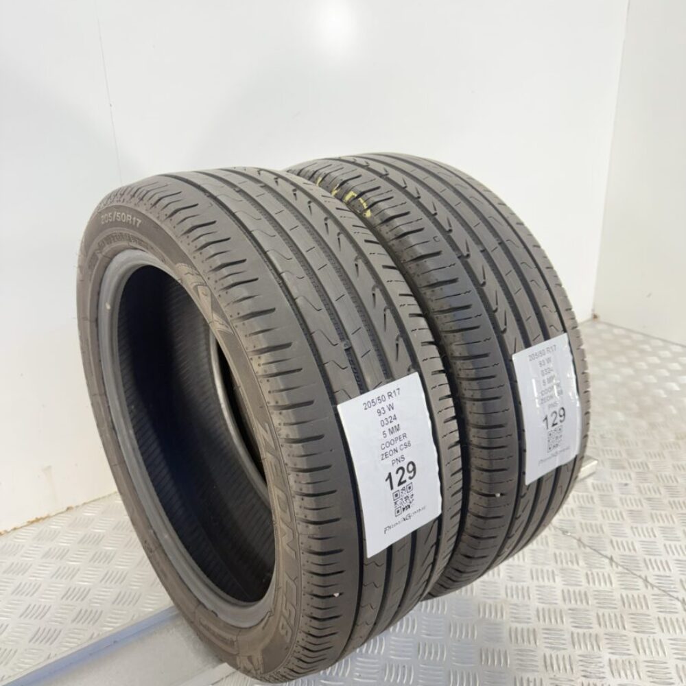 Gomme Usate 205 50 R17 93W Cooper Zeon CS8 5mm Estive | Gomme Usate | PrimaGomme.it Gomme Usate 205 50 R17 93W Cooper Zeon CS8 5mm Estive