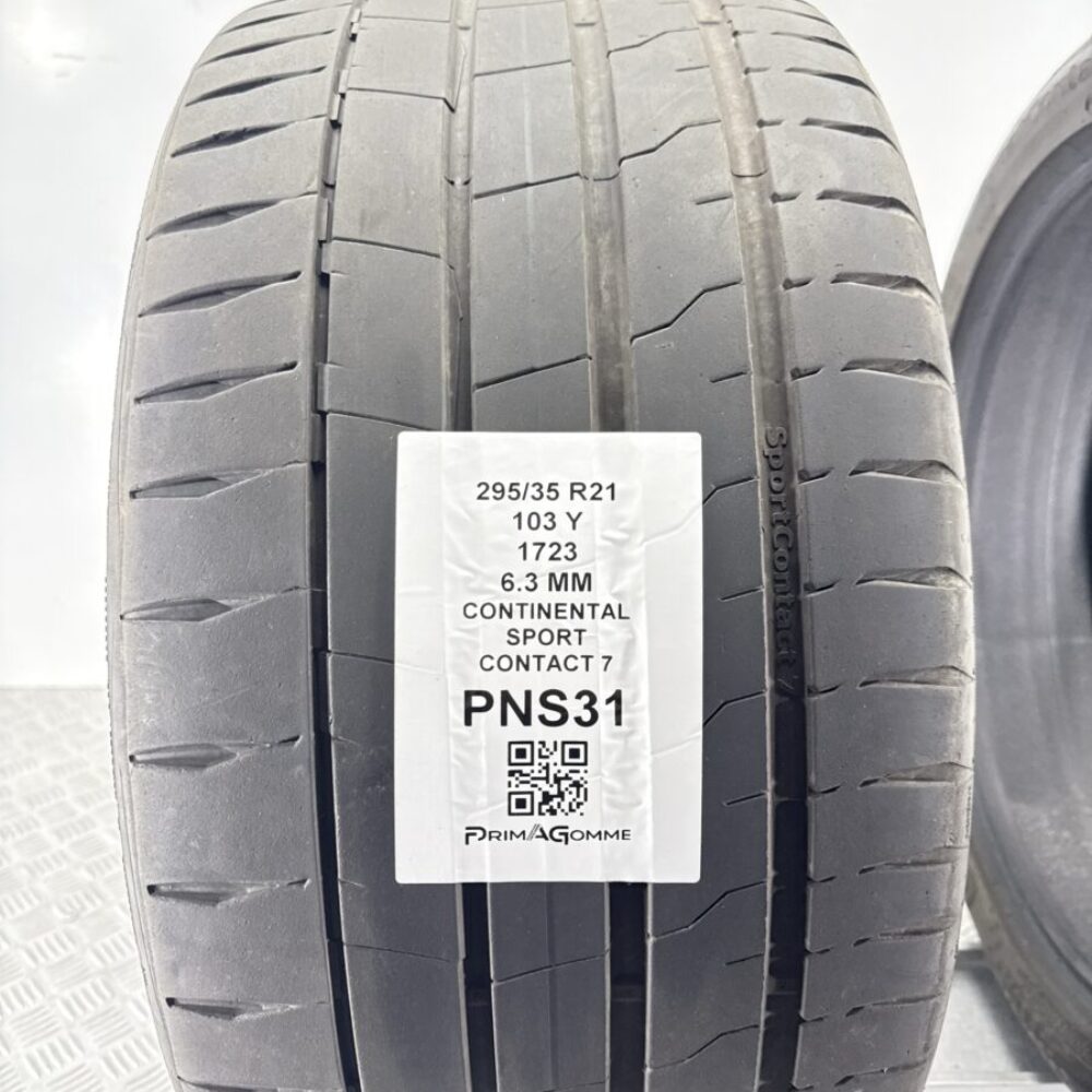 Gomme Usate 295 35 R21 103Y Continental Sport Contact 7 6.3mm Estive | Gomme Usate | PrimaGomme.it Gomme Usate 295 35 R21 103Y Continental Sport Contact 7 6.3mm Estive - immagine 3