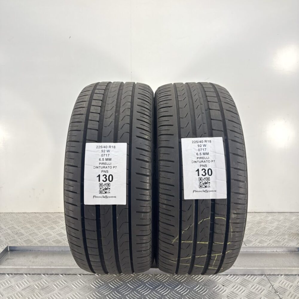 Gomme Usate 225 40 R18 92W Pirelli Cinturato P7 6.5mm Estive | Gomme Usate | PrimaGomme.it Gomme Usate 225 40 R18 92W Pirelli Cinturato P7 6.5mm Estive
