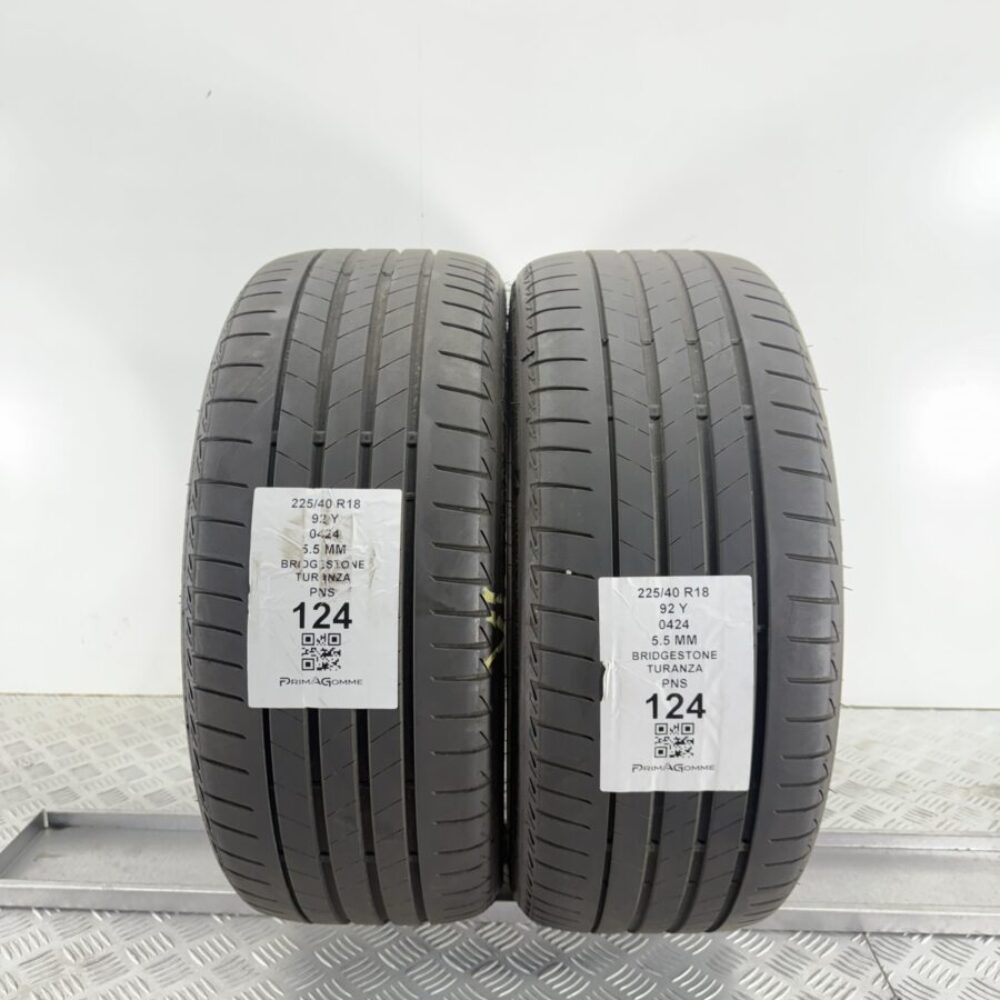 Gomme Usate 225 40 R18 92Y Bridgestone Turanza 5.5mm Estive | Gomme Usate | PrimaGomme.it Gomme Usate 225 40 R18 92Y Bridgestone Turanza 5.5mm Estive