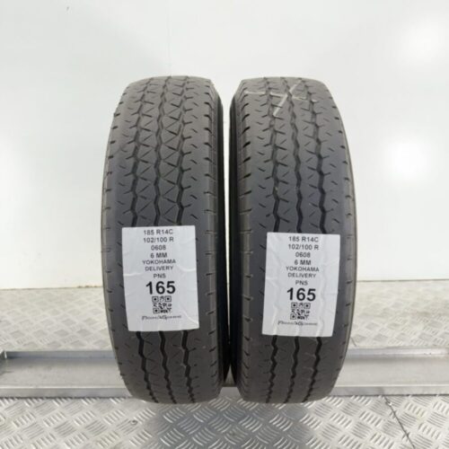 Pneumatici Usati 185 R14C 102/100 R Yokohama Delivery 85% Estive