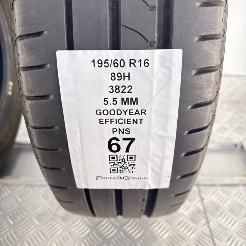 Gomme Usate 195 60 R16 89H Goodyear Efficient 5.5mm Estive | Gomme Usate | PrimaGomme.it Gomme Usate 195 60 R16 89H Goodyear Efficient 5.5mm Estive - immagine 3