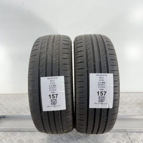 Pneumatici Usati 195 60 R16 88V Infinity Ecosis 80% Estive
