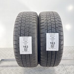 Pneumatici Usati 215 65 R16 109 107T Goodyear Cargo 70% Invernali