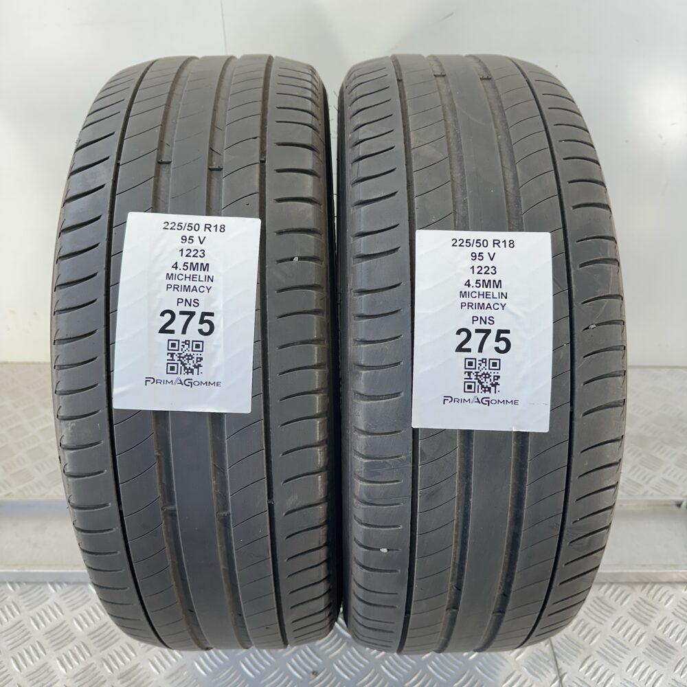 Pneumatici Usati 225 50 R18 95V Michelin Primacy Estive | Gomme Usate | PrimaGomme.it Pneumatici Usati 225 50 R18 95V Michelin Primacy Estive
