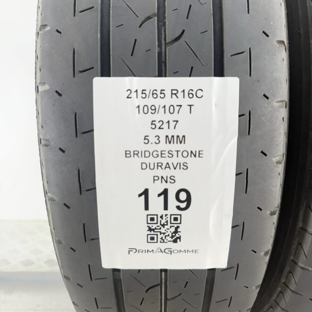 Pneumatici Usati 215 65 R16C 109 107T Bridgestone Duravis 76% Estive | Gomme Usate | PrimaGomme.it Pneumatici Usati 215 65 R16C 109 107T Bridgestone Duravis 76% Estive - immagine 3