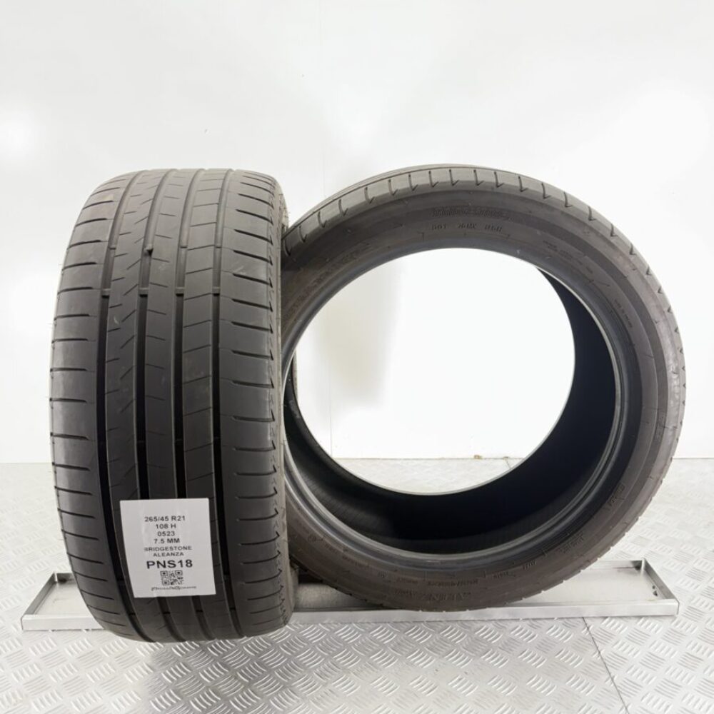 Gomme Usate 265 45 R21 108H Bridgestone Aleanza 7.5mm Estive | Gomme Usate | PrimaGomme.it Gomme Usate 265 45 R21 108H Bridgestone Aleanza 7.5mm Estive - immagine 5