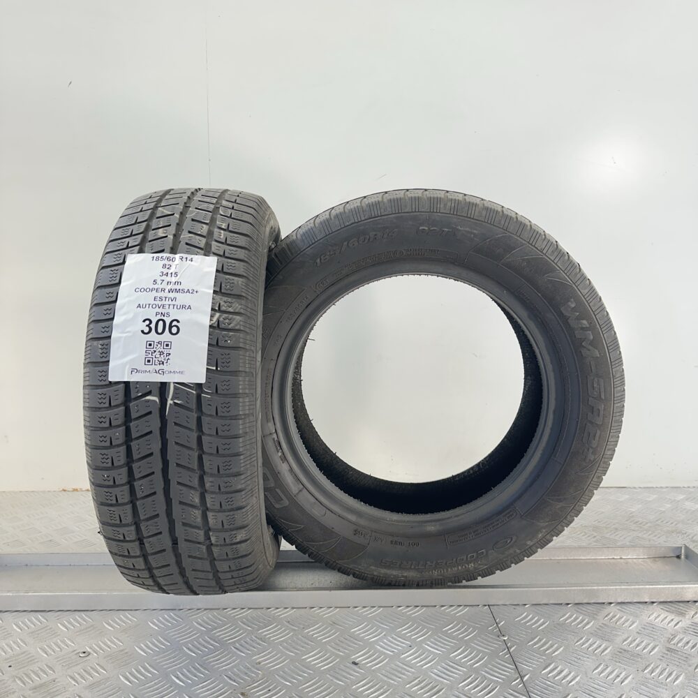 Pneumatici Usati 185 60 R14 82T Cooper WMSA2+ 83% Quattro Stagioni | Gomme Usate | PrimaGomme.it Pneumatici Usati 185 60 R14 82T Cooper WMSA2+ 83% Quattro Stagioni - immagine 5