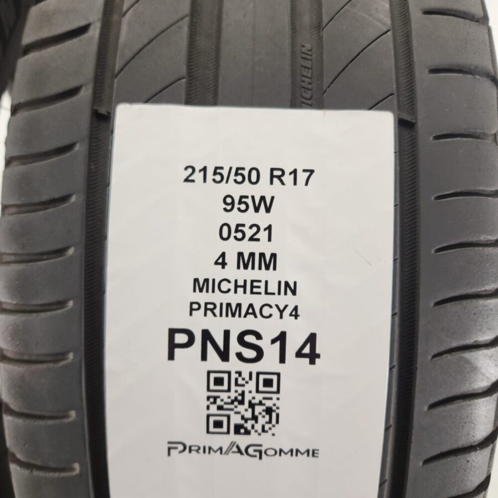 Gomme Usate 215 50 R17 95W Michelin Primacy4 Estive | Gomme Usate | PrimaGomme.it Gomme Usate 215 50 R17 95W Michelin Primacy4 Estive - immagine 3