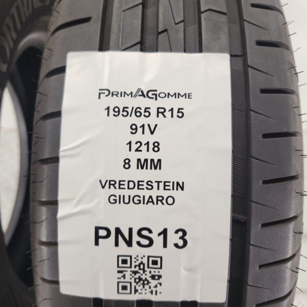 Gomme Usate 195 65 R15 91V Vredestein Giugiaro 8mm Estive | Gomme Usate | PrimaGomme.it Gomme Usate 195 65 R15 91V Vredestein Giugiaro 8mm Estive - immagine 3