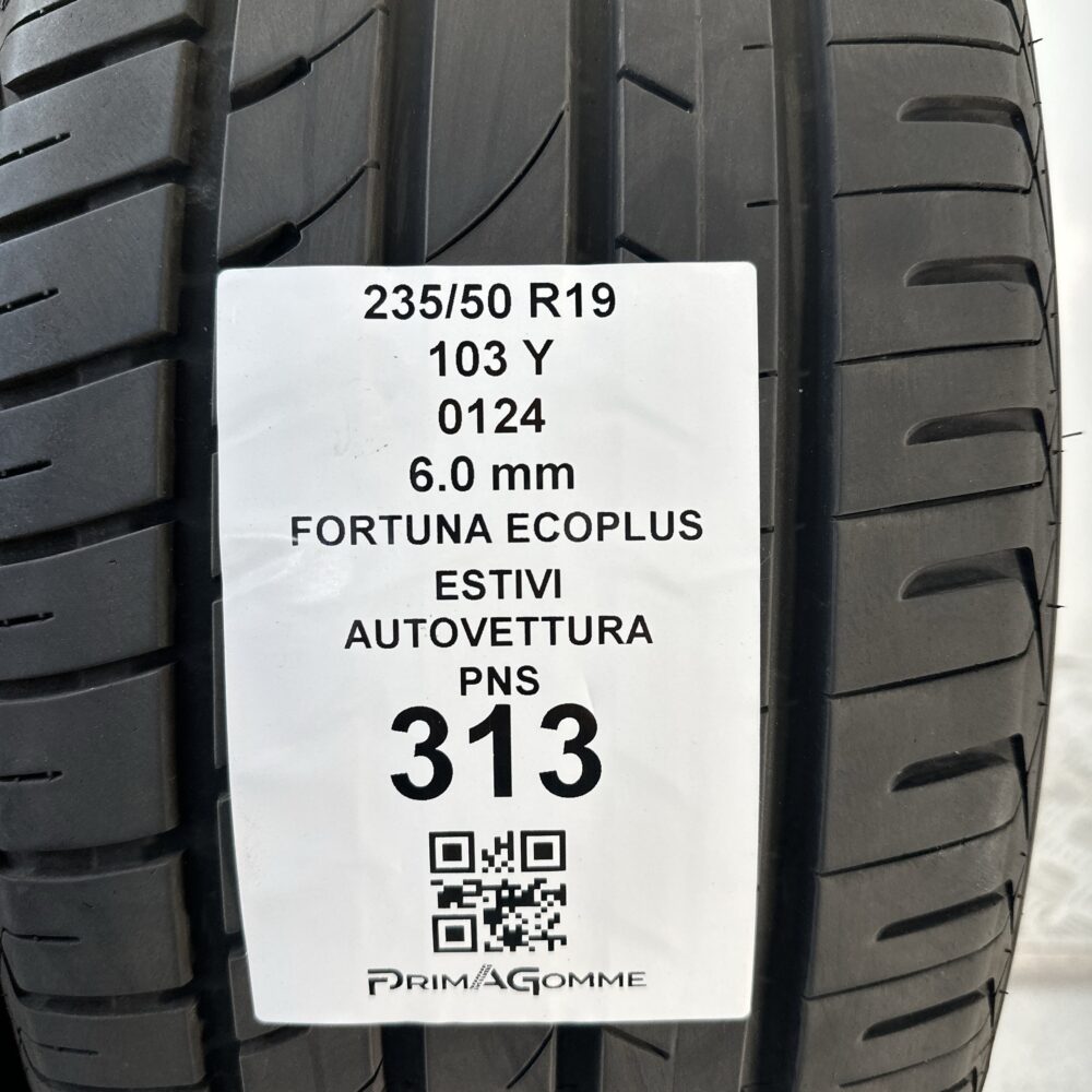 Pneumatici Usati 235 50 R19 103Y Fortuna Ecoplus 86% Estive | Gomme Usate | PrimaGomme.it Pneumatici Usati 235 50 R19 103Y Fortuna Ecoplus 86% Estive - immagine 3