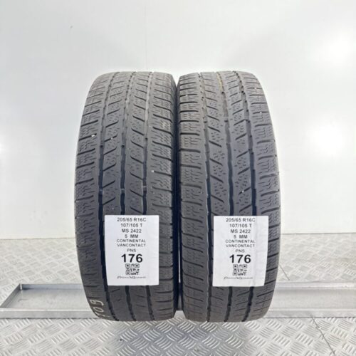 Pneumatici Usati 205 65 R16C 107/105T Continental Vancontact 71% Invernali