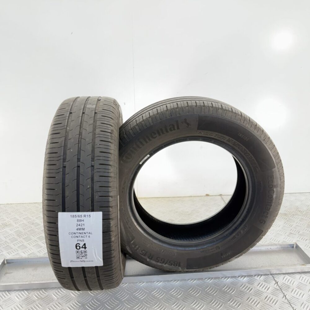 Gomme Usate 185 65 R15 88H Continental Contact 6 Estive | Gomme Usate | PrimaGomme.it Gomme Usate 185 65 R15 88H Continental Contact 6 Estive - immagine 4