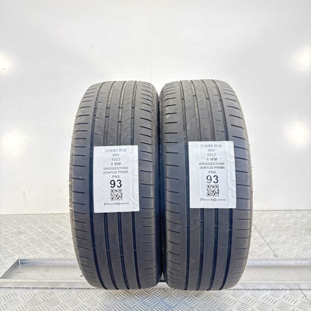 Pneumatici Usati 215 60 R16 99V Bridgestone Ventus Prime 71% Estive | Gomme Usate | PrimaGomme.it Pneumatici Usati 215 60 R16 99V Bridgestone Ventus Prime 71% Estive
