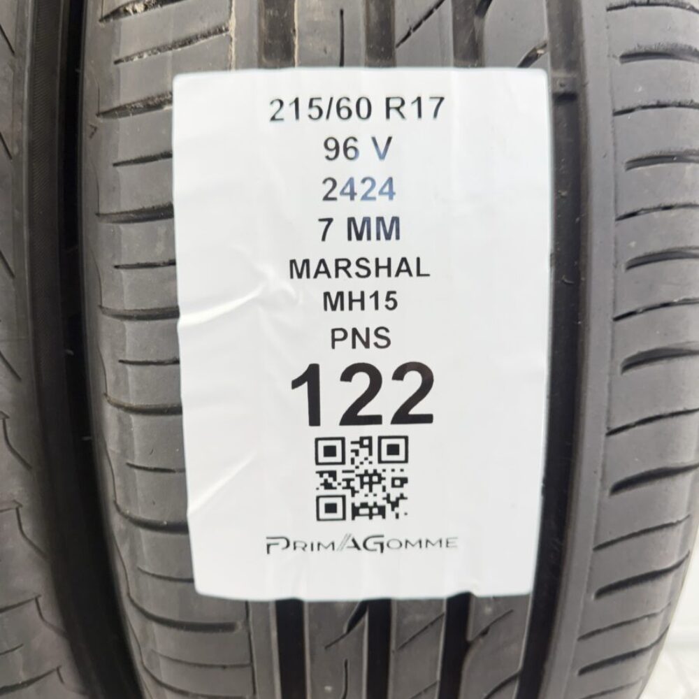 Gomme Usate 215 60 R17 96V Marshal MH15 7mm Estive | Gomme Usate | PrimaGomme.it Gomme Usate 215 60 R17 96V Marshal MH15 7mm Estive - immagine 3