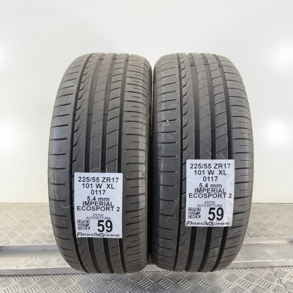 Pneumatici Usati 225 55 ZR17 XL 101W Imperial Ecosport 2 77% Estive | Gomme Usate | PrimaGomme.it Pneumatici usati 225 55 ZR17 Imperial Ecosport 2 - foto 5