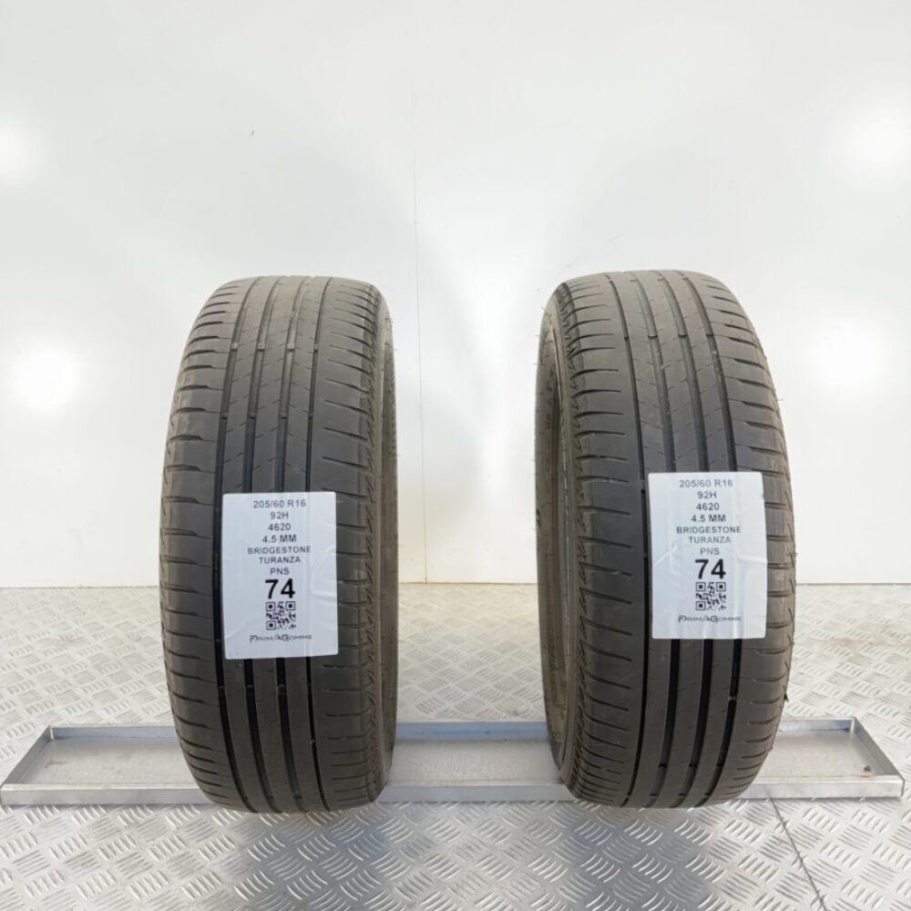 Pneumatici Usati 205 60 R16 92H Bridgestone Turanza Estive | Gomme Usate | PrimaGomme.it Pneumatici Usati 205 60 R16 92H Bridgestone Turanza Estive