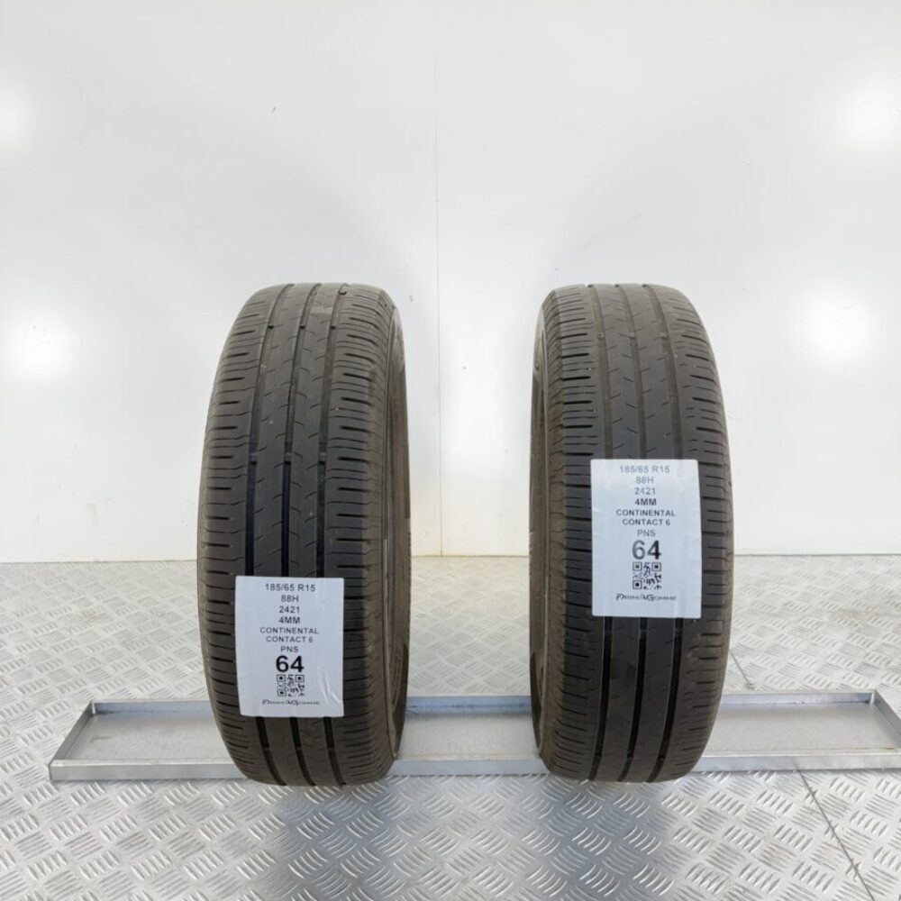 Gomme Usate 185 65 R15 88H Continental Contact 6 Estive | Gomme Usate | PrimaGomme.it Gomme Usate 185 65 R15 88H Continental Contact 6 Estive
