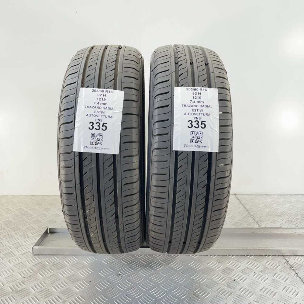 Pneumatici Usati 205 60 R16 92H Trazano Radial 98% Estive | Gomme Usate | PrimaGomme.it Pneumatici Usati 205 60 R16 92H Trazano Radial 98% Estive