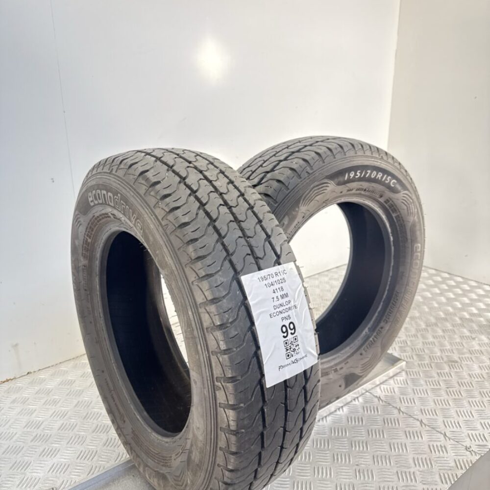 Pneumatici Usati 195 70 R15C 104 102S Dunlop EconoDrive 99% Invernali | Gomme Usate | PrimaGomme.it Pneumatici Usati 195 70 R15C 104 102S Dunlop EconoDrive 99% Invernali - immagine 4