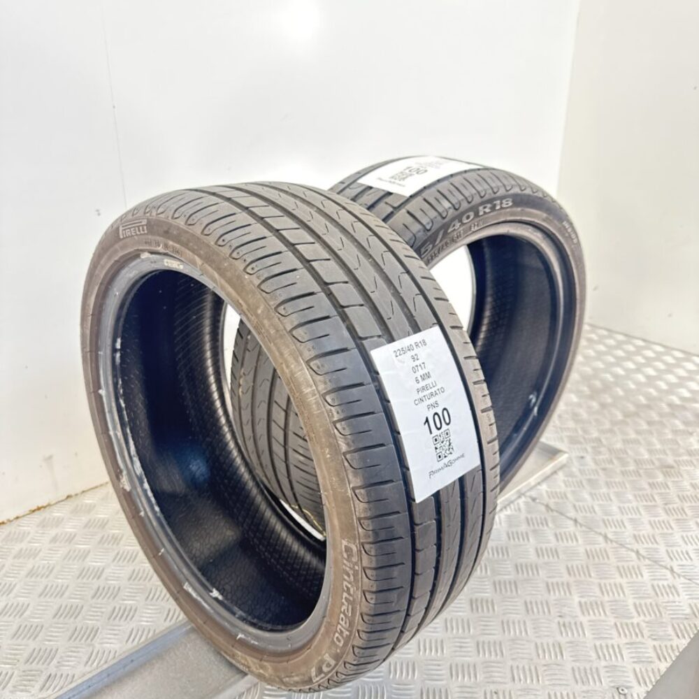 Gomme Usate 225 40 R18 92W Pirelli Cinturato 6mm Estive | Gomme Usate | PrimaGomme.it Gomme Usate 225 40 R18 92W Pirelli Cinturato 6mm Estive - immagine 5