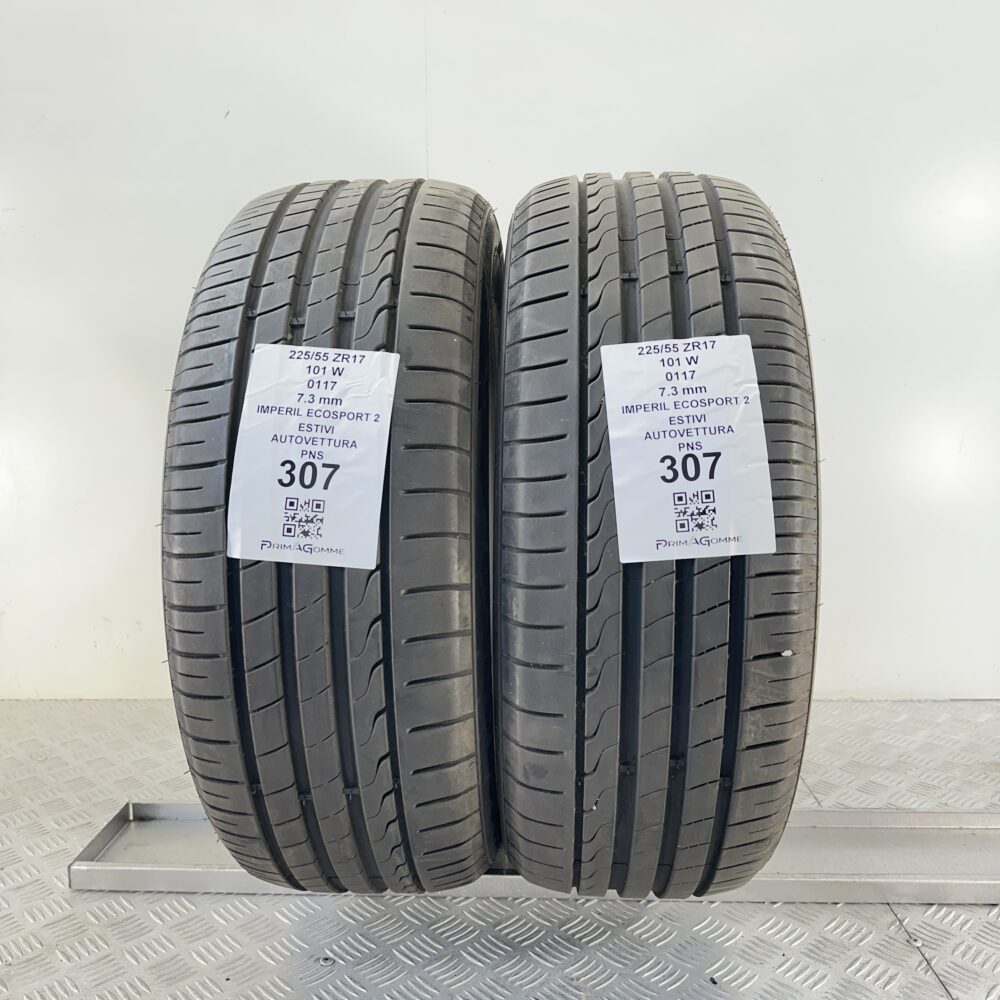 Pneumatici Usati 225 55 ZR17 101W Imperial Ecosport 2 98% Estive | Gomme Usate | PrimaGomme.it Pneumatici Usati 225 55 ZR17 101W Imperial Ecosport 2 98% Estive