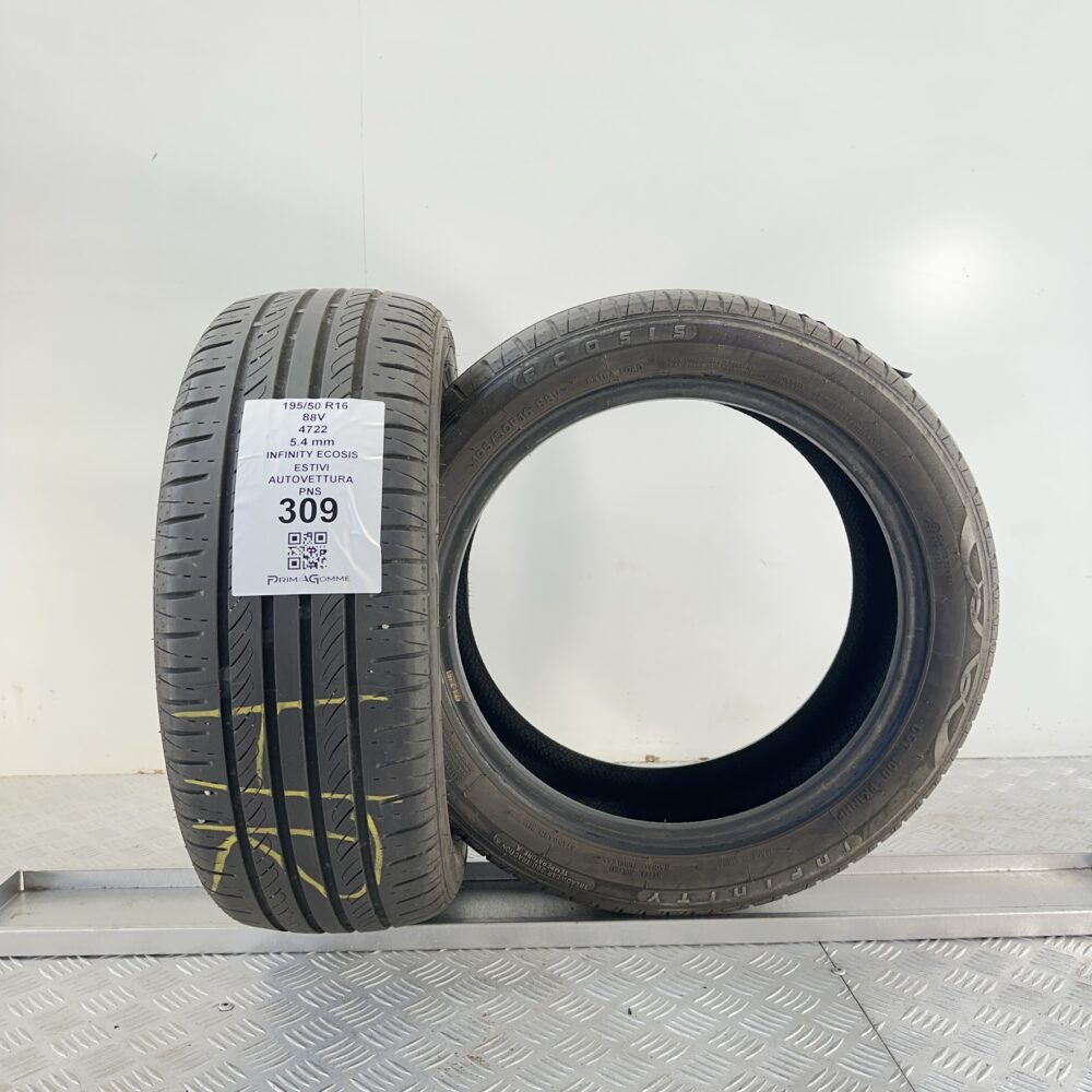 Pneumatici Usati 195 50 R16 88V Infinity Ecosis 78% Estive | Gomme Usate | PrimaGomme.it Pneumatici Usati 195 50 R16 88V Infinity Ecosis 78% Estive - immagine 4