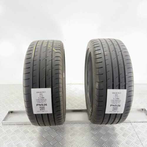 Gomme Usate 205 45 R17 84V Continental ContiSportContact 3 5.3mm Estive