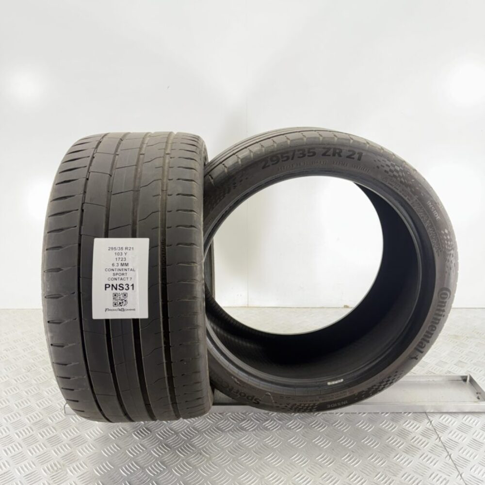 Gomme Usate 295 35 R21 103Y Continental Sport Contact 7 6.3mm Estive | Gomme Usate | PrimaGomme.it Gomme Usate 295 35 R21 103Y Continental Sport Contact 7 6.3mm Estive - immagine 6