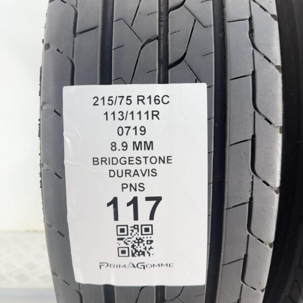 Pneumatici Usati 215 75 R16C 113 111R Bridgestone Duravis 99% Estive | Gomme Usate | PrimaGomme.it Pneumatici Usati 215 75 R16C 113 111R Bridgestone Duravis 99% Estive - immagine 3