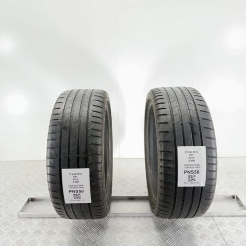 Gomme Usate 215 40 R18 89Y Bridgestone Turanza T005 5mm Estive