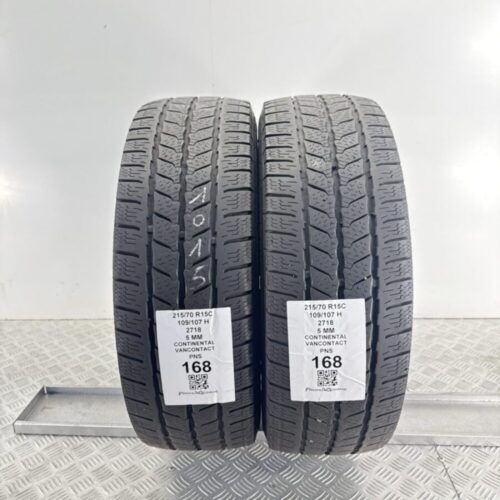 Pneumatici Usati 215 70 R15C 109/107H Continental Vancontact 71% Invernali