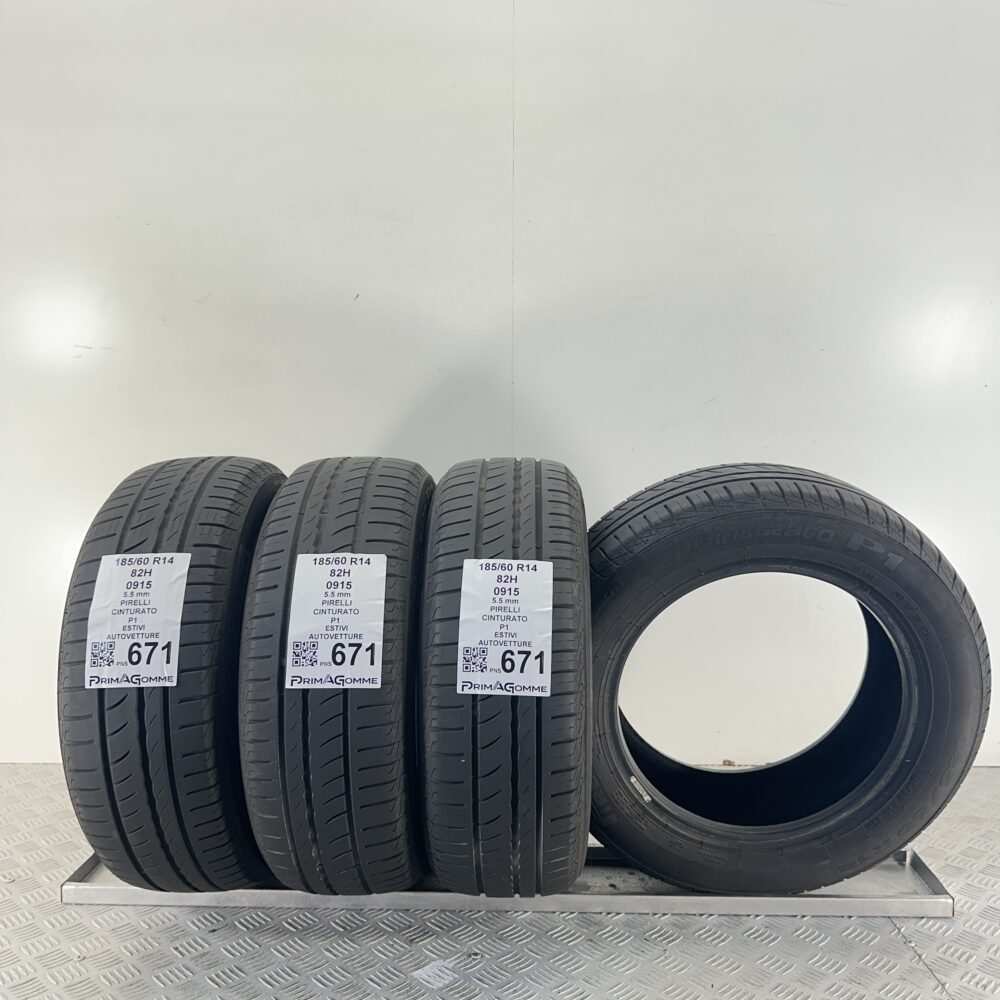 Pneumatici Usati 185 60 R14 82H Pirelli Cinturato P1 78% Estive | Gomme Usate | PrimaGomme.it Pneumatici usati 185 60 R14 Pirelli Cinturato P1 - foto 3
