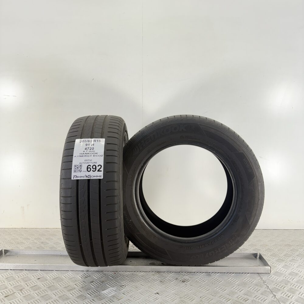 Pneumatici Usati 205 60 R15 91H Hankook Kynergy Eco2 Estive | Gomme Usate | PrimaGomme.it Pneumatici Usati 205 60 R15 91H Hankook Kynergy Eco2 Estive - immagine 4
