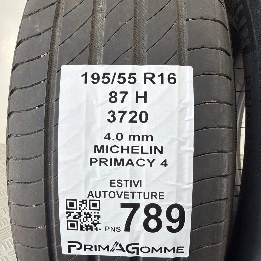 Pneumatici Usati 195 55 R16 87H Michelin Primacy 4 Estive | Gomme Usate | PrimaGomme.it Pneumatici Usati 195 55 R16 87H Michelin Primacy 4 Estive - immagine 3