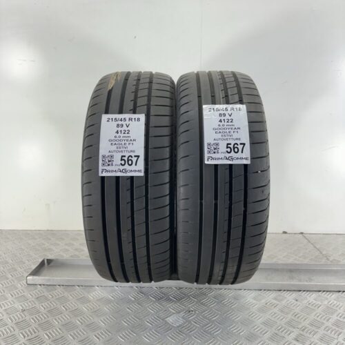 Pneumatici Usati 215 45 R18 89V Goodyear Eagle F1 86% Estive