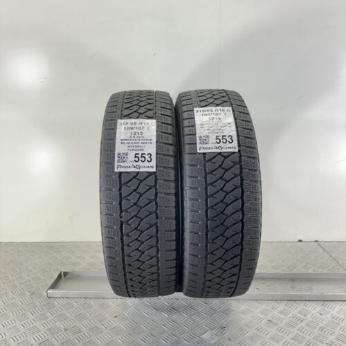 Pneumatici Usati 215 65 R16C 109/107T Bridgestone Blizzak W810 Invernali