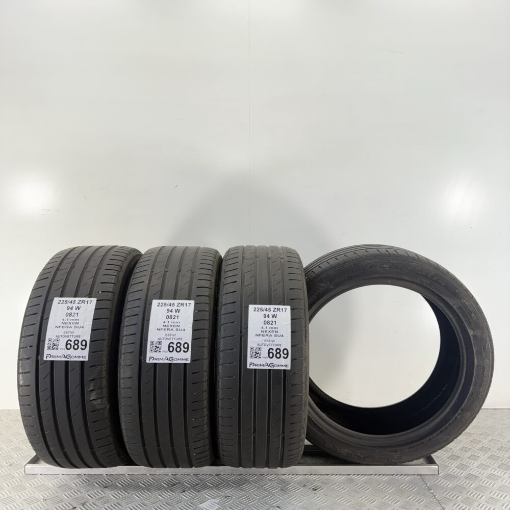 Pneumatici Usati 225 45 ZR17 94W Nexen Nfera SU4 Estive | Gomme Usate | PrimaGomme.it Pneumatici Usati 225 45 ZR17 94W Nexen Nfera SU4 Estive - immagine 4