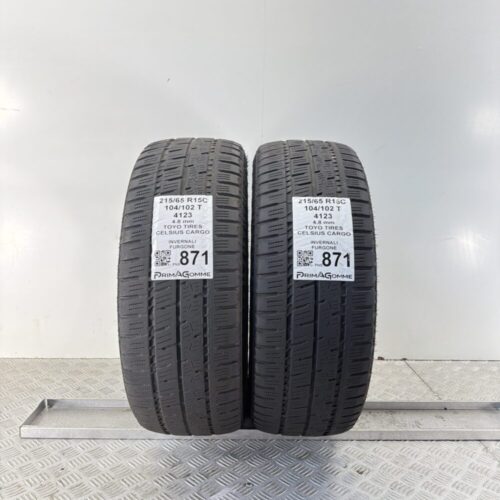 Gomme Usate 215 65 R15C 104 102T Toyo Tires Celsius Cargo Invernali