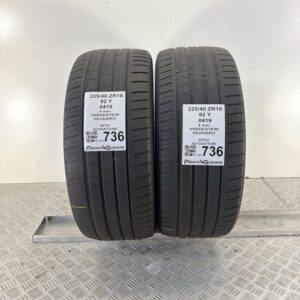 Pneumatici Usati 225 40 ZR18 92Y Vredestein Giugiaro Estive
