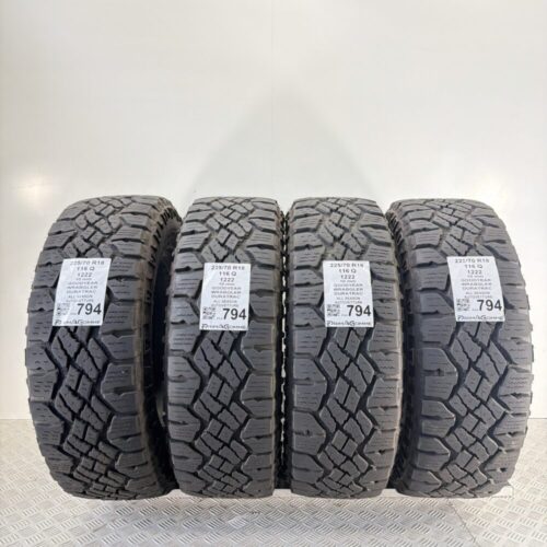 Pneumatici Usati 225 70 R18 116Q Goodyear Wrangler Duratrac 100% Quattro Stagioni