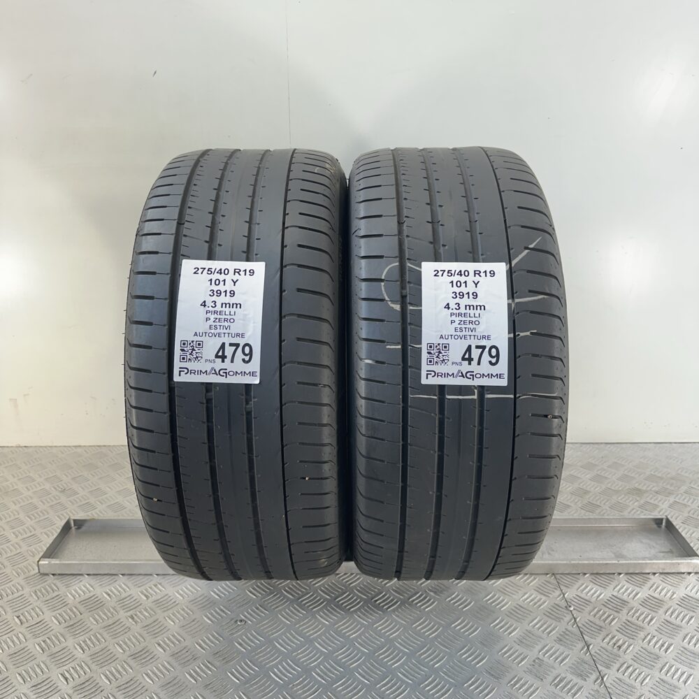 Pneumatici Usati 275 40 R19 101Y Pirelli P Zero Estive | Gomme Usate | PrimaGomme.it Pneumatici Usati 275 40 R19 101Y Pirelli P Zero Estive
