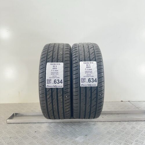 Pneumatici Usati 195 50 R15 82V Esatecar Spirit Pro 99% Estive