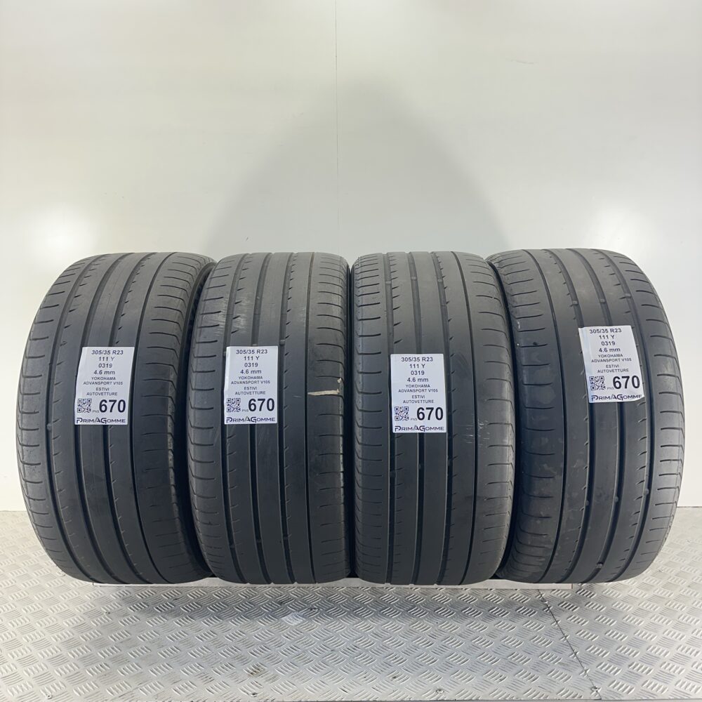 Pneumatici Usati 305 35 R23 111Y Yokohama Advansport V105 Estive | Gomme Usate | PrimaGomme.it Pneumatici Usati 305 35 R23 111Y Yokohama Advansport V105 Estive